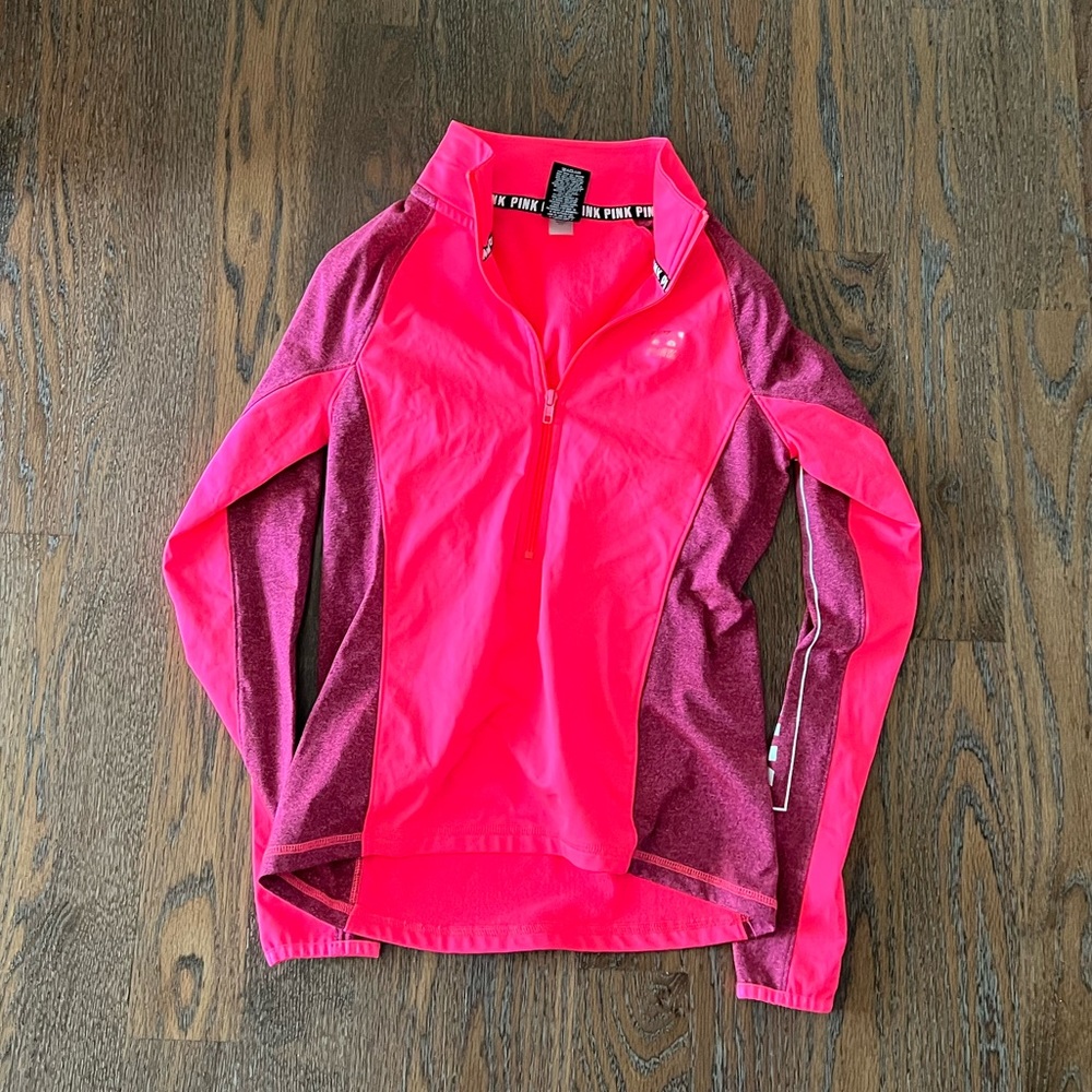 VS Pink Quarter Zip